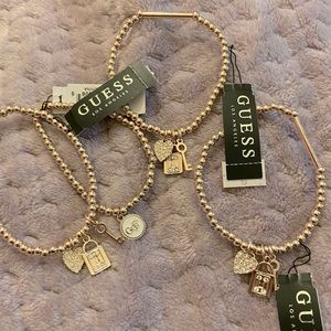 Guess 4 pack bracelets